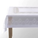 Obrus żakardowy gotowy, 140x220 cm, kolor 001 biały 115086/P00/M01/220140/1