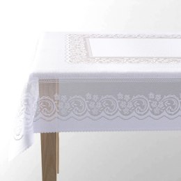 Obrus żakardowy gotowy, 140x220 cm, kolor 001 biały 115087/P00/M01/220140/1