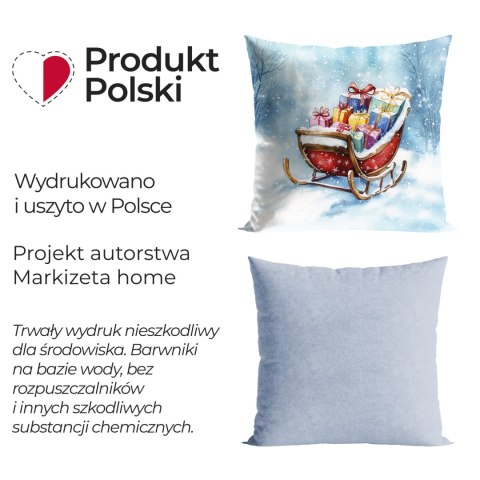 SANIE BAJKOWE ŚWIĘTA Poszewka dekoracyjna MILAS, 45x45cm, kolor 001 ( do wyczerpania zapasu) PBN330/POP/601/045045/1