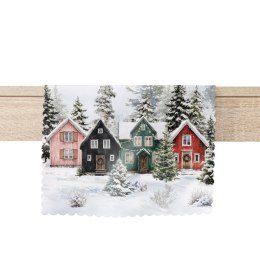 ŚNIEŻNA DOLINA Bieżnik NINA WODOODPORNA, 38x160cm, kolor 009 wielokolorowy PBN455/KSP/C09/038160/1