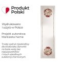 ŚWIĄTECZNE MIASTECZKO Z EFEKTEM 3D Bieżnik NINA WODOODPORNA, 38x140cm, kolor 004 beżowo-złoty PBN466/KSP/C04/038140/1