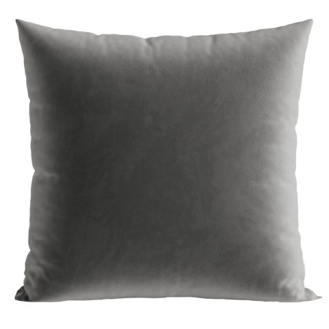VELVI Poszewka dekoracyjna, 45x45cm, kolor 006 ciemny szary; antracytowy VELVI0/POP/006/045045/1