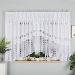 ADRIANNA Firanka żakardowa gotowa, 160x450cm, kolor biały 018869/FBL/001/450160/1