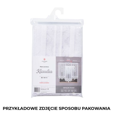 ADRIANNA Firanka żakardowa gotowa, 160x450cm, kolor biały 018869/FBL/001/450160/1