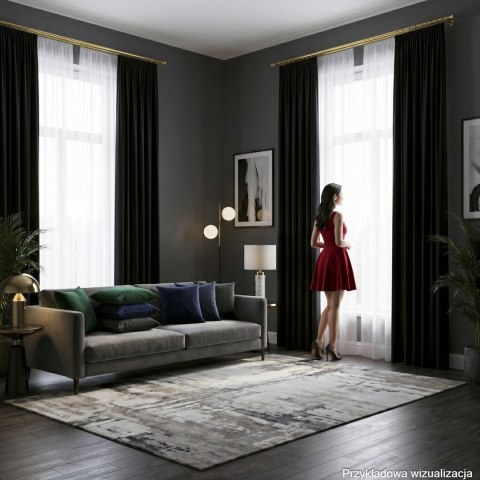 BLACKOUT VELVET Tkanina dekoracyjna, wys. 300cm, kolor 111 czarny BLAVEL/TDP/111/000300/1