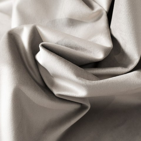 BLACKOUT VELVET Zasłona gotowa na przelotkach, 240x140cm, kolor 017 szaro-beżowy BLAVEL/ZGP/017/140240/1