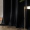 BLACKOUT VELVET Zasłona gotowa na przelotkach, 250x140cm, kolor 111 czarny BLAVEL/ZGP/111/140250/1
