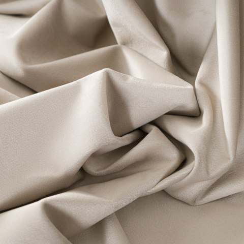 BLACKOUT VELVET Zasłona gotowa na taśmie, 250x140cm, kolor 015 ciemny kremowy BLAVEL/ZGT/015/140250/1