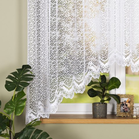 BOGUMIŁA Firanka żakardowa gotowa, 160x400 cm, kolor biały 004542/FBL/001/400160/1
