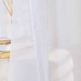 ETAMINA Firana gotowa na taśmie, 160x400cm, kolor biały ETAMIN/FGT/001/400160/1