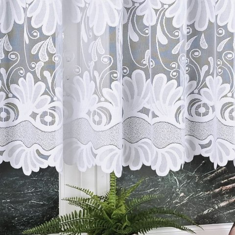 KASJANA Firanka żakardowa gotowa, 160x500cm, kolor biały 007003/FBL/001/500160/1