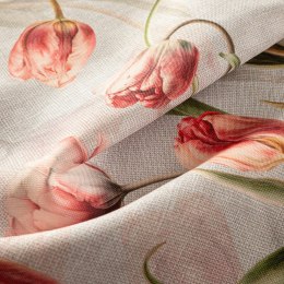 TULIPANY CRUDO Tkanina dekoracyjna NINA WODOODPORNA, szer. 160cm, kolor 004 beżowy D00453/NIW/004/160000/1