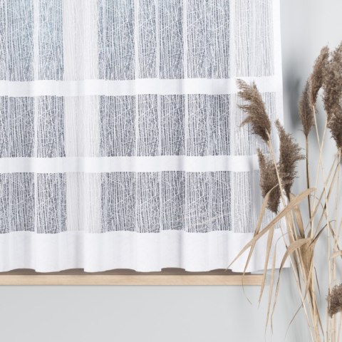 WIKTORIA Firanka żakardowa gotowa na prosto, 170x310cm, kolor biały 018352/FBP/001/310170/1