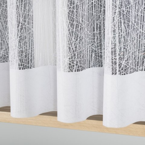 WIKTORIA Firanka żakardowa gotowa na prosto, 170x310cm, kolor biały 018352/FBP/001/310170/1