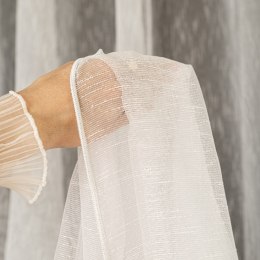 Firanka fantazyjna z ołowianką, wys. 300cm, kolor 002 kremowy 017508/OLO/002/000300/1