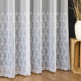 Firanka haftowana, wys. 320cm, kolor biały FH0056/768/001/000320/1