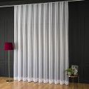 Firanka haftowana ze wzorem na samym dole, wys. 300cm, kolor biały 122763/768/001/000300/1