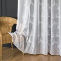 Firanka haftowana ze wzorem po całości z ołowianką, wys. 300cm, kolor biały FHM309/OLO/001/000300/1