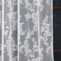 Firanka żakardowa ze wzorem po całości, wys. 250cm, kolor biały 090375/000/001/000250/1
