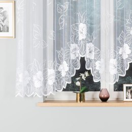 GRACJANA Firanka żakardowa gotowa, 160x400cm, kolor biały 017175/FBL/001/400160/1