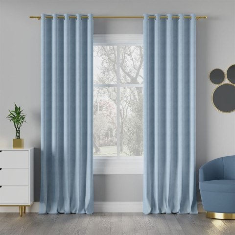 MILAS Tkanina dekoracyjna, wys. 290cm, kolor 048 baby blue MILAS0/000/048/000290/1