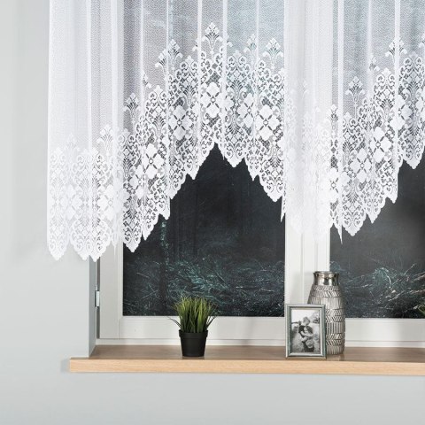 NADIA Firanka żakardowa gotowa, 130x300cm, kolor biały 017794/FBL/001/300130/1