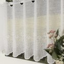 Zazdrostka haftowana na batyście, wys. 40cm, kolor biały 027330/420/001/000040/1