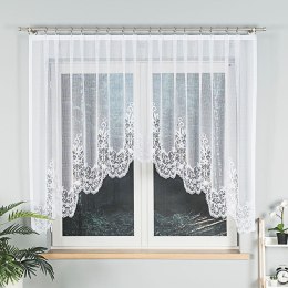 BERENIKA Firanka żakardowa gotowa, 140x330cm, kolor biały 004304/FBL/001/330140/1