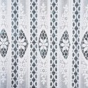 Zazdrostka żakardowa panelowa, wys. 120cm, kolor biały 107806/000/001/000120/1