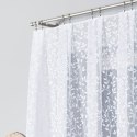 Firanka żakardowa ze wzorem po całości, wys. 150cm, kolor biały 023058/000/001/000150/1