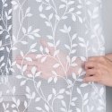 Firanka żakardowa ze wzorem po całości, wys. 150cm, kolor biały 023058/000/001/000150/1