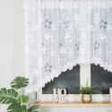 RENATA Firanka żakardowa gotowa, 150x300 cm, kolor biały 049885/FBL/001/300150/1