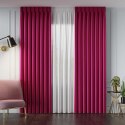 VELVET Tkanina dekoracyjna, wys. 300cm, kolor 040 malinowy VELVET/TZP/040/000300/1