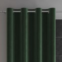 VELVI Zasłona gotowa na przelotkach, 260x140cm, kolor 010 ciemny zielony; butelkowy VELVI0/ZGP/010/140260/1