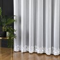 Firanka haftowana, wys. 300cm, kolor 001 biały FHM308/433/001/000300/1