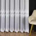 Firanka haftowana, wys. 300cm, kolor biały FHM312/433/001/000300/1