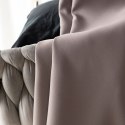 DONA Zasłona gotowa typu blackout na przelotkach, 230x140 cm, kolor 206 szary TD0015/ZGP/206/140230/1