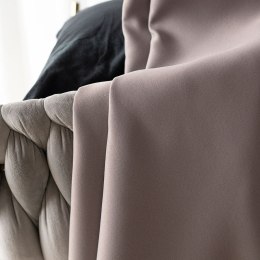 DONA Zasłona gotowa typu blackout na przelotkach, 230x140 cm, kolor 206 szary TD0015/ZGP/206/140230/1